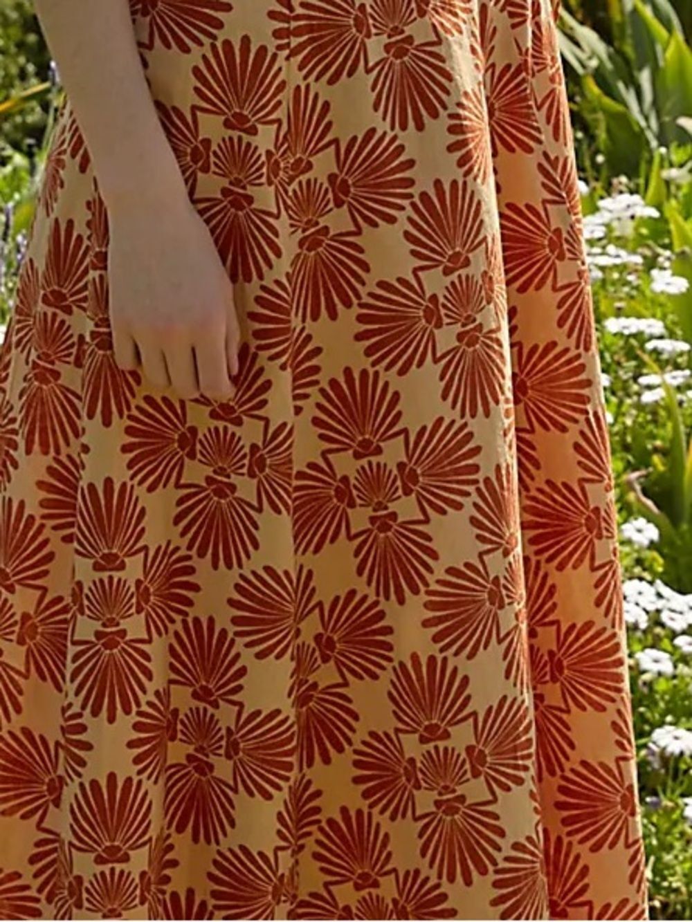NWT Free People Intimately Free Beach Party Sarong Floral Maxi wrap skirt size S - Picture 4 of 4